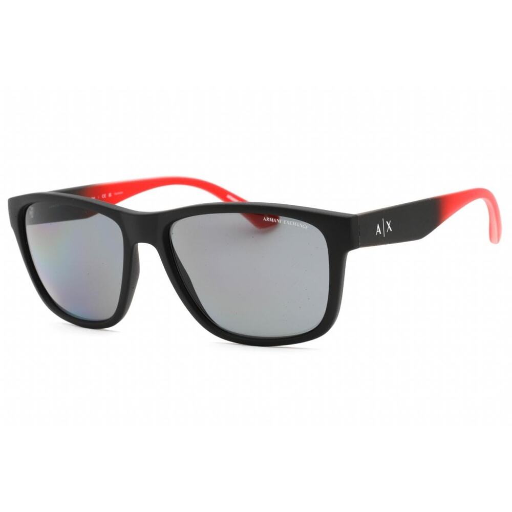Armani Exchange AX4135S 807881 Matte Black/Grey Polarized